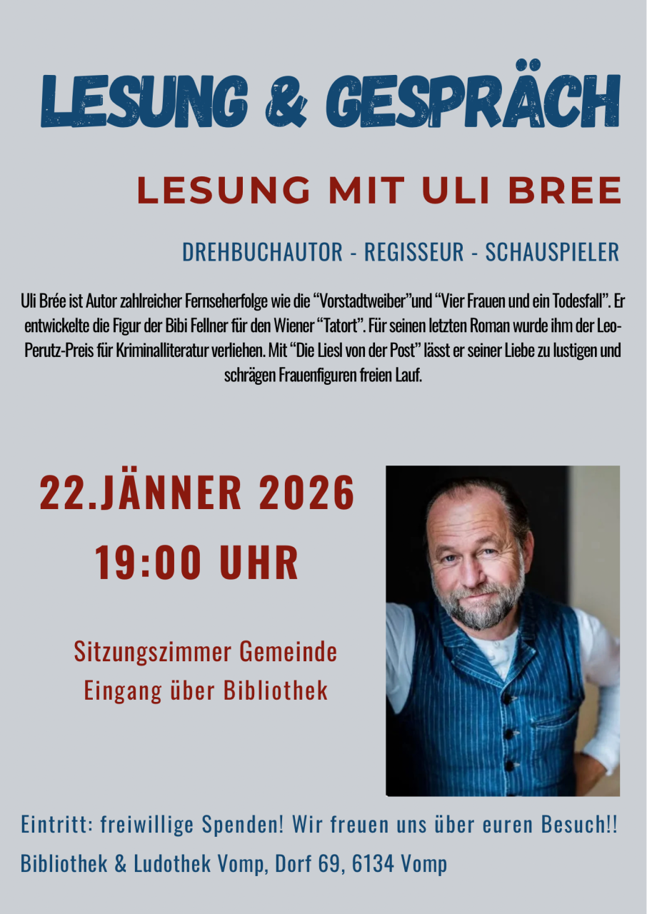 Lesung Uli Breé 